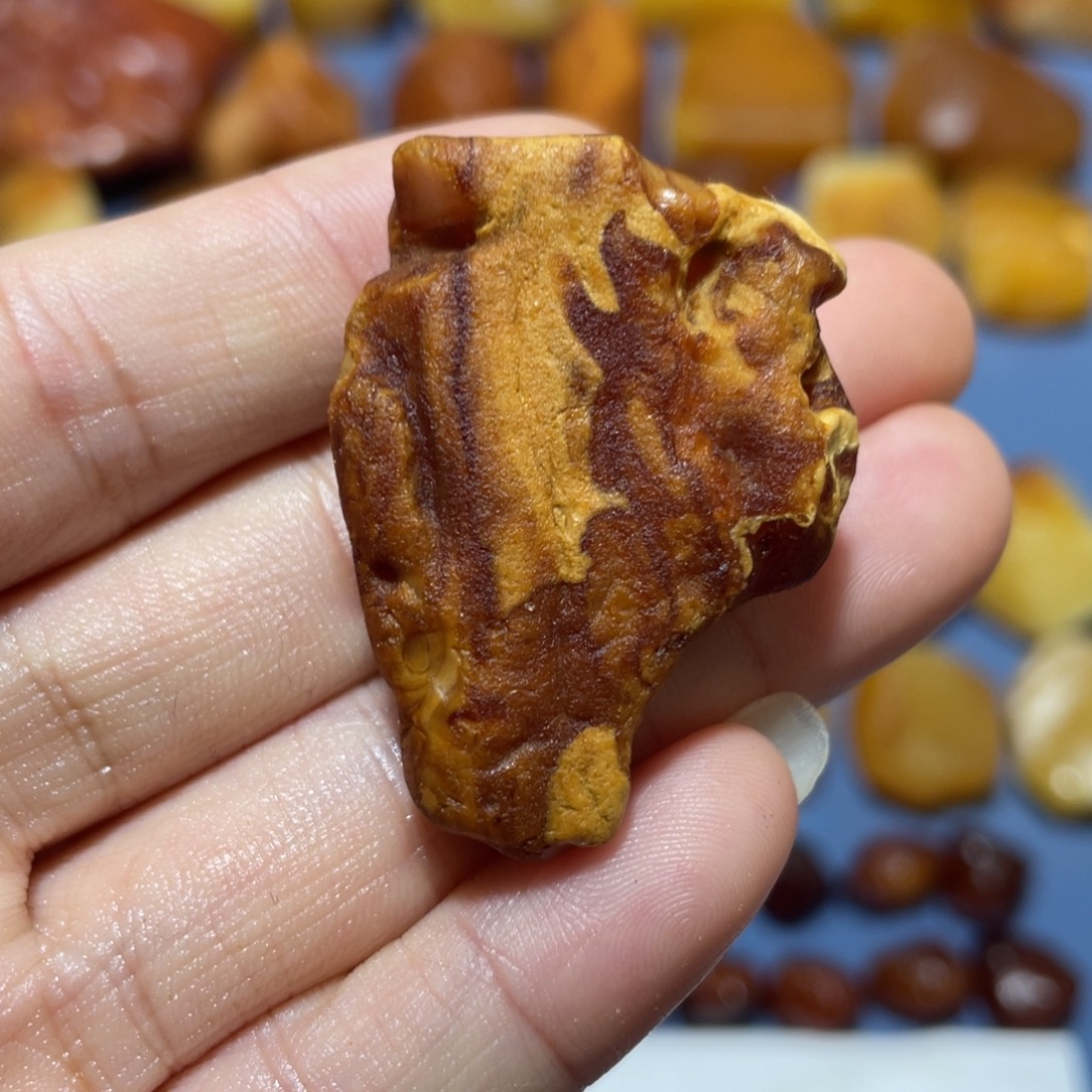 定制蜜蜡未镶嵌花蜡