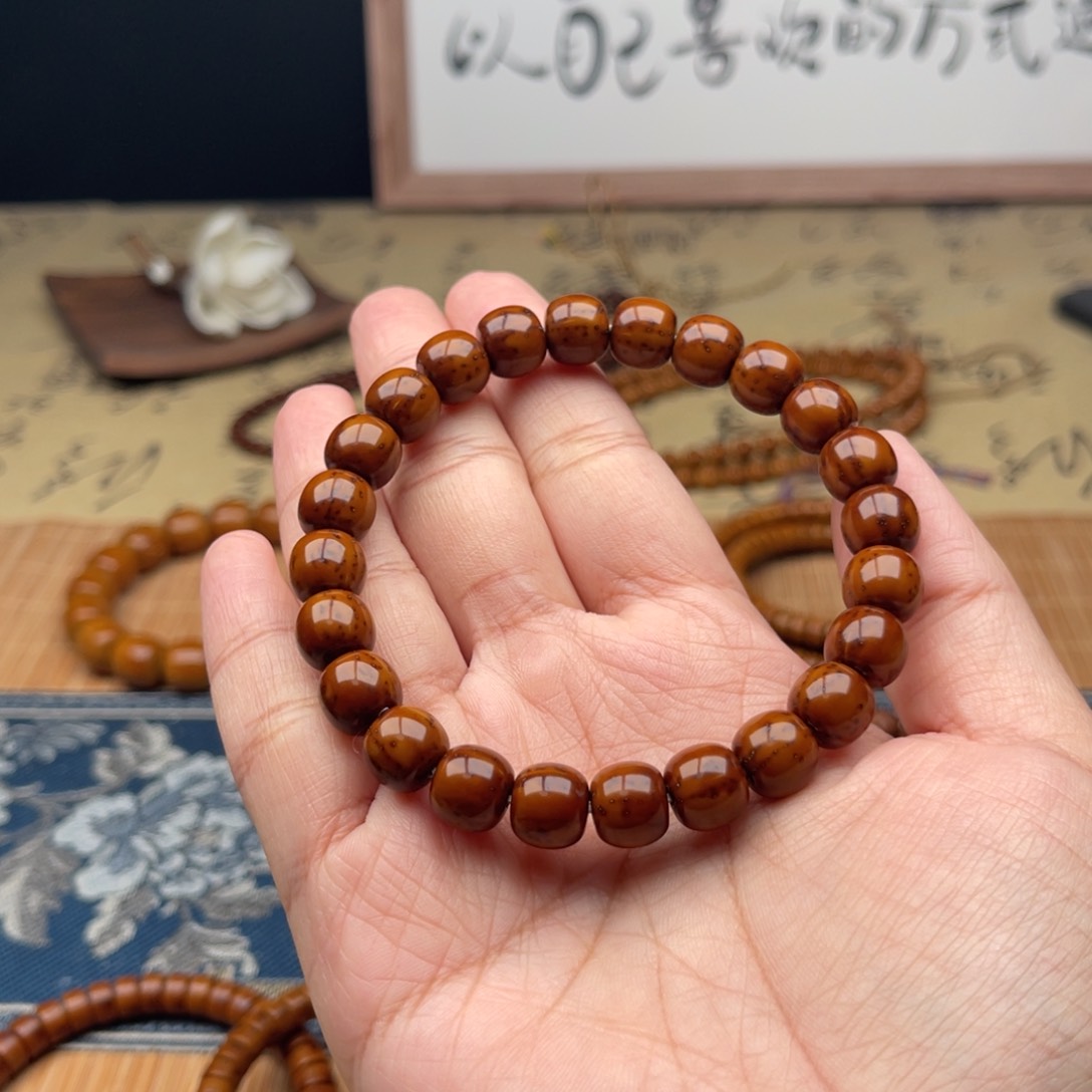 紫金鼠手串在**…实心老型9➕