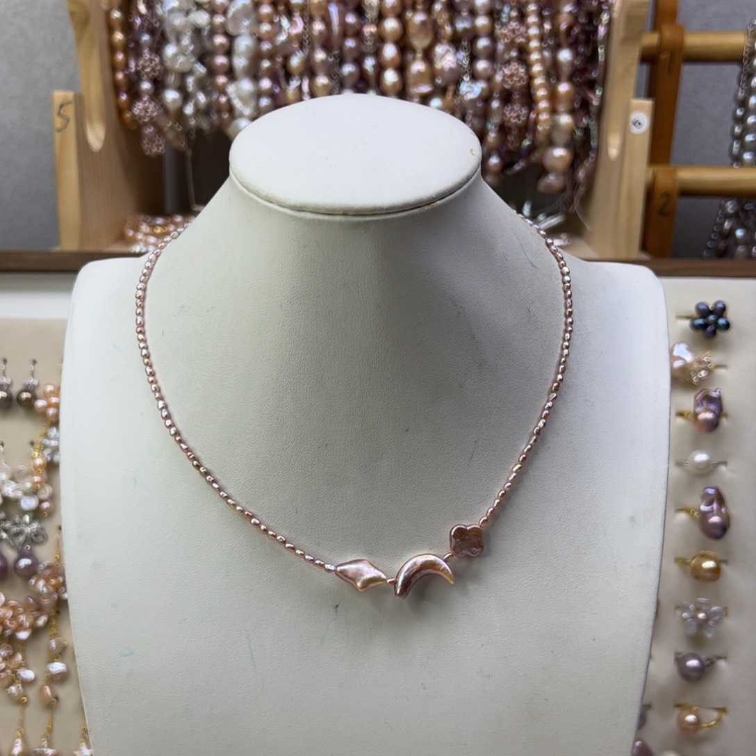 合金手绳淡水珍珠