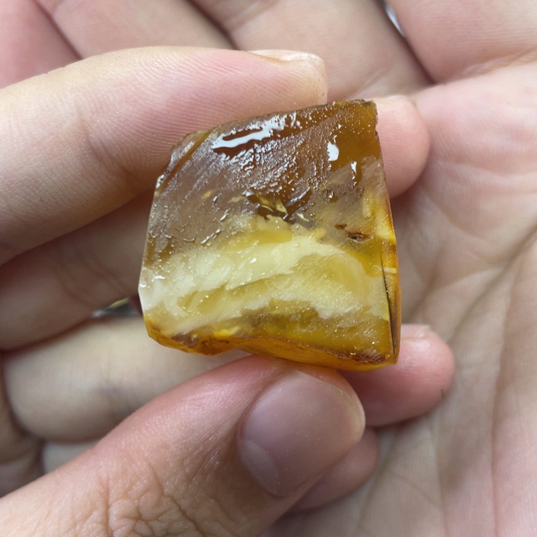 定制琥珀未镶嵌天然琥珀16圆珠