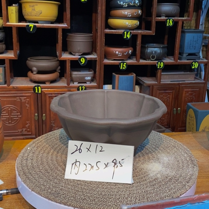 紫砂花盆紫砂艺术