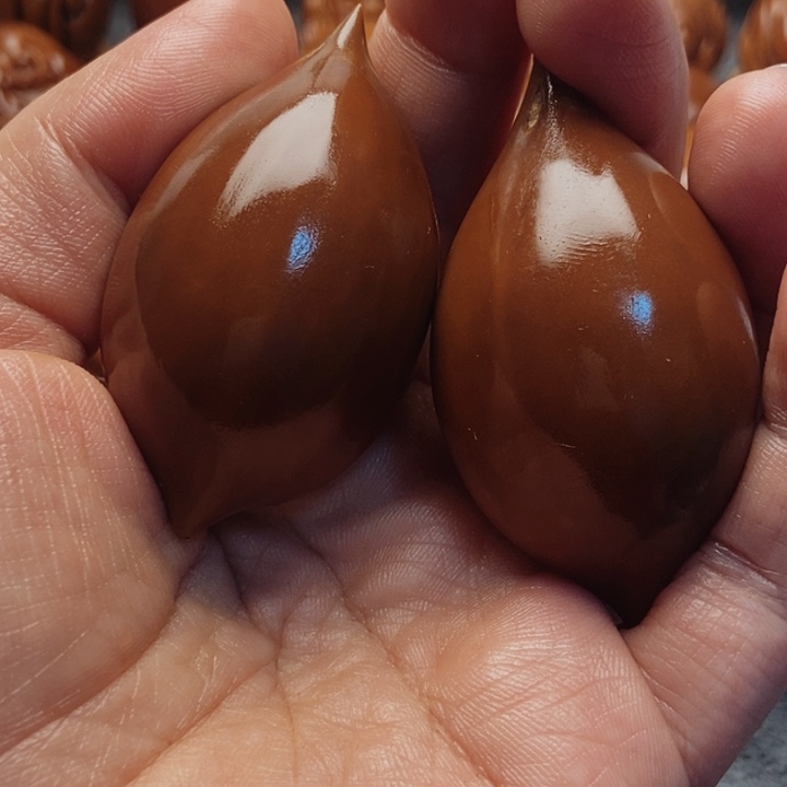 皓***手串/手链橄榄核素核一对