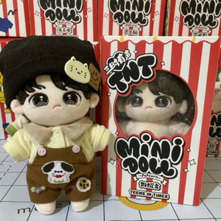 刘耀文时代少年团棉花娃娃饭制收藏款 正品1:1还原 有标签可扫码