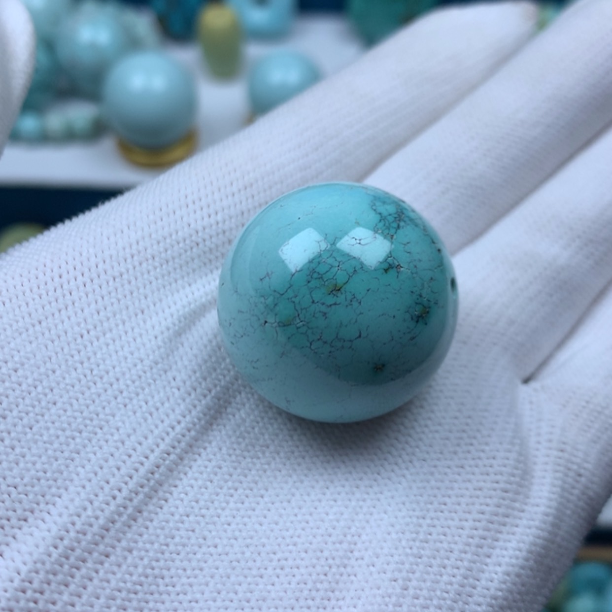 【闪购商品】绿松石珠宝奇石未镶嵌枫*