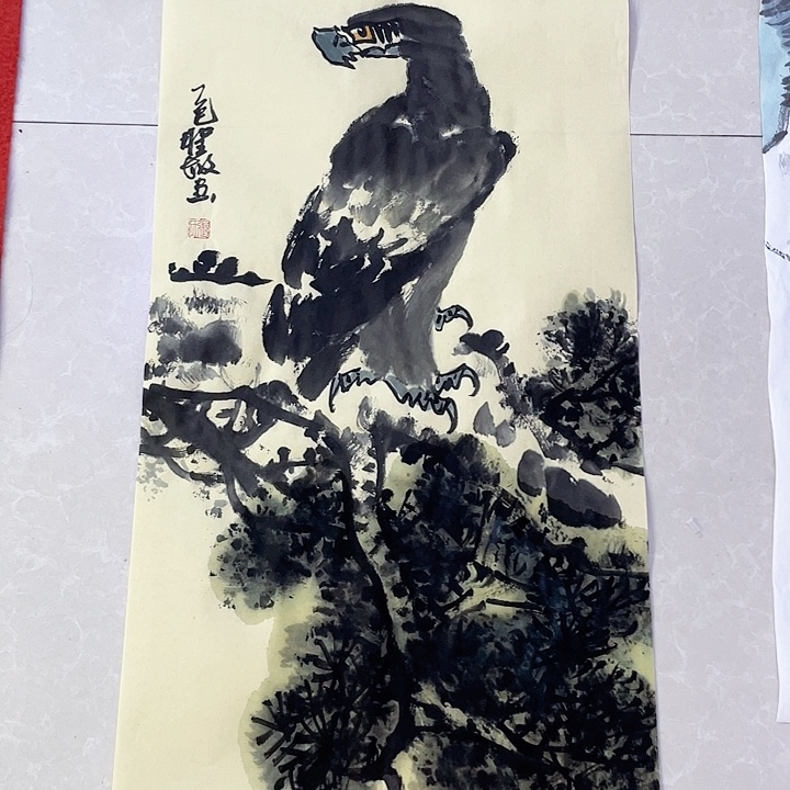 国画张圣敏先生纯手绘作品