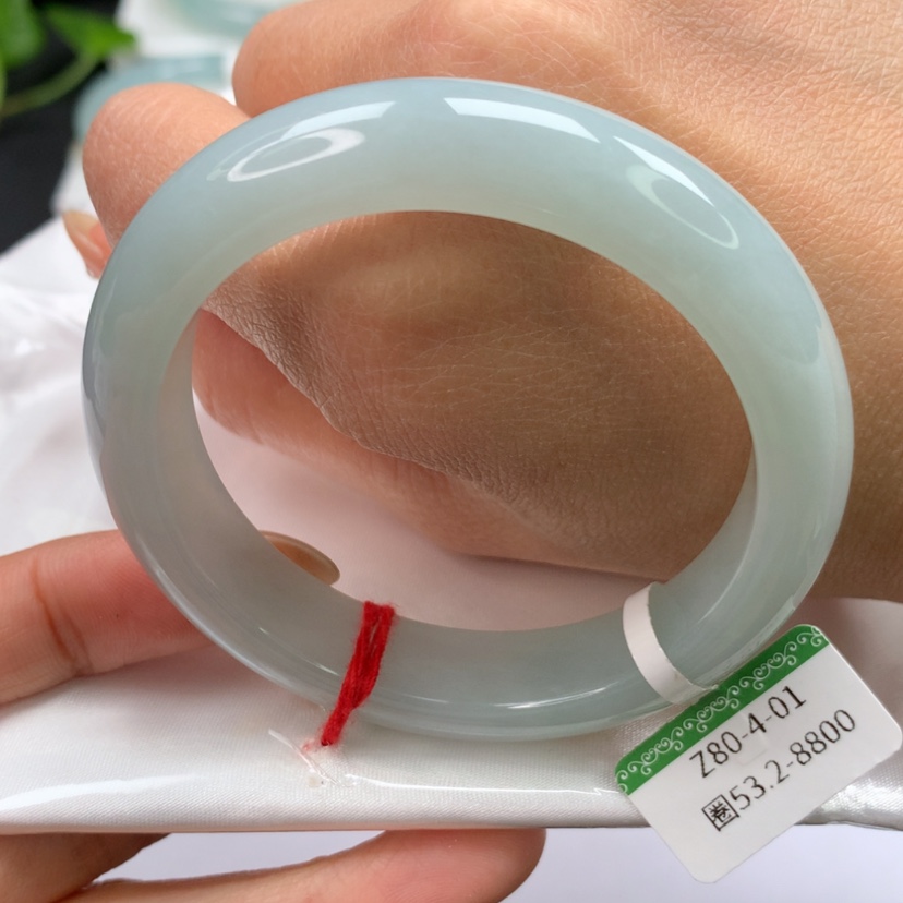 【闪购商品】翡翠手镯未镶嵌天然翡翠手镯