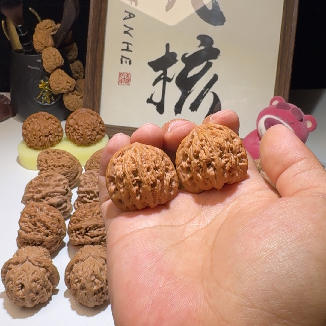 文玩核桃吊坠33尺寸密纹