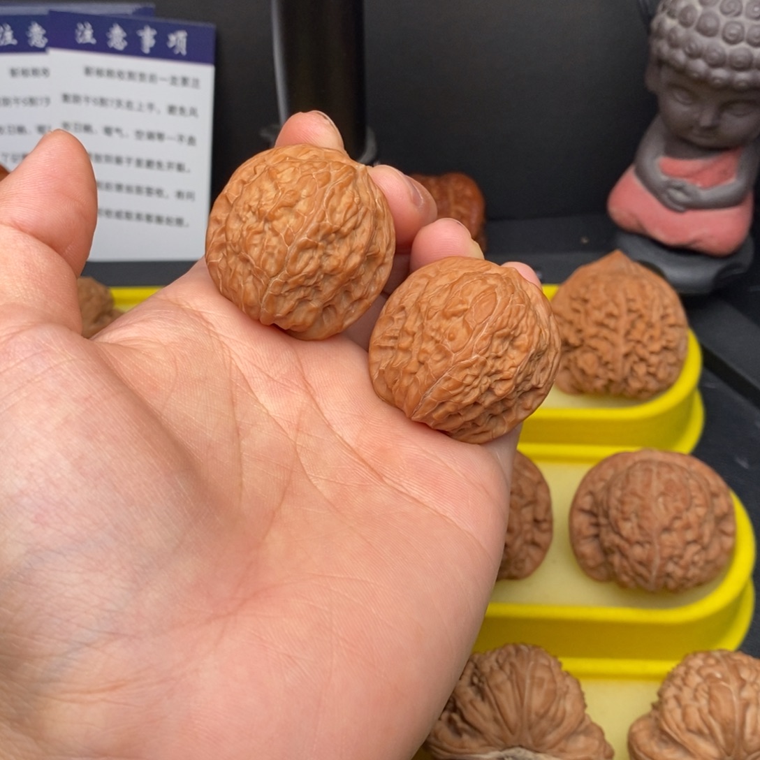把件核桃34+山地磨