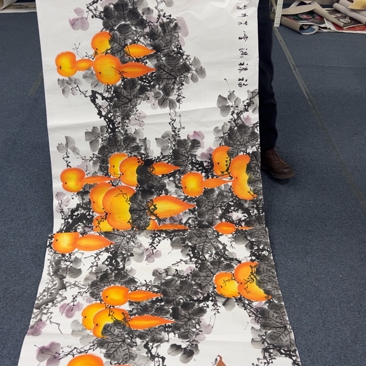 国画纯手绘作品欣赏图