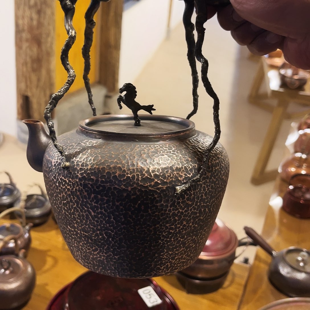 爬山虎大壶复古手工锻打工艺