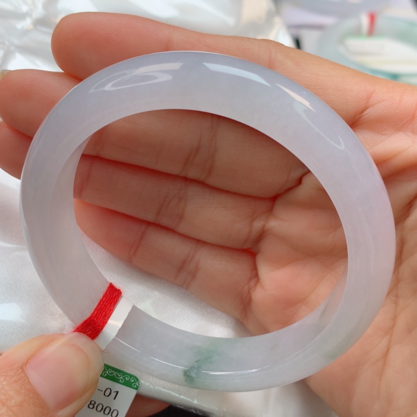 【闪购商品】翡翠手镯未镶嵌天然翡翠手镯