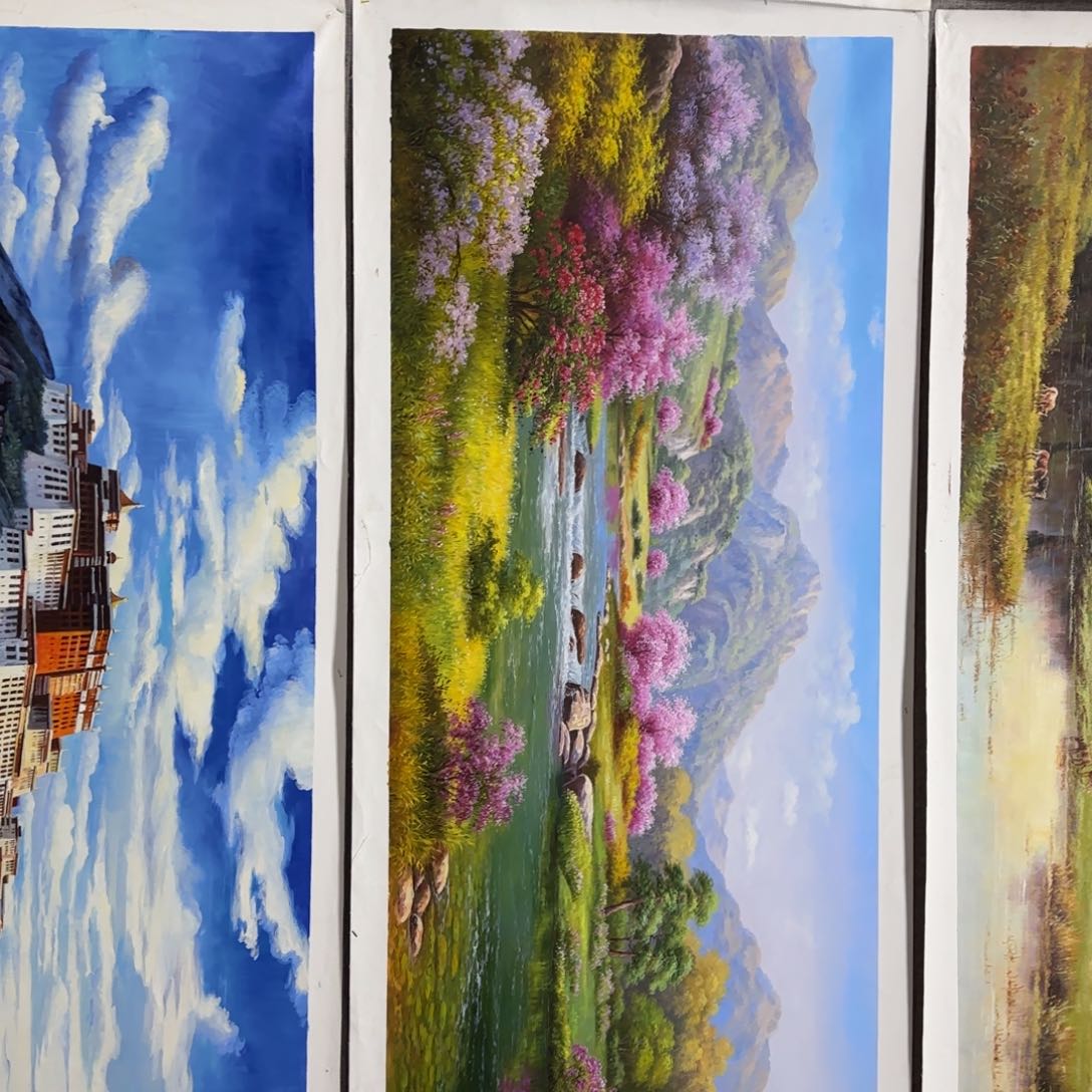 油画优惠活动中心举行，好