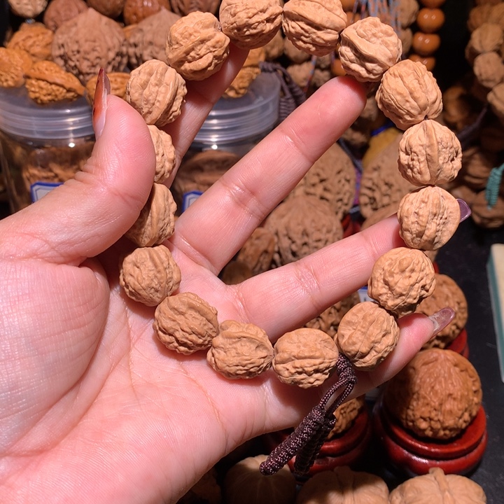 Y***f核桃手串/手链嵩山蛤蟆串