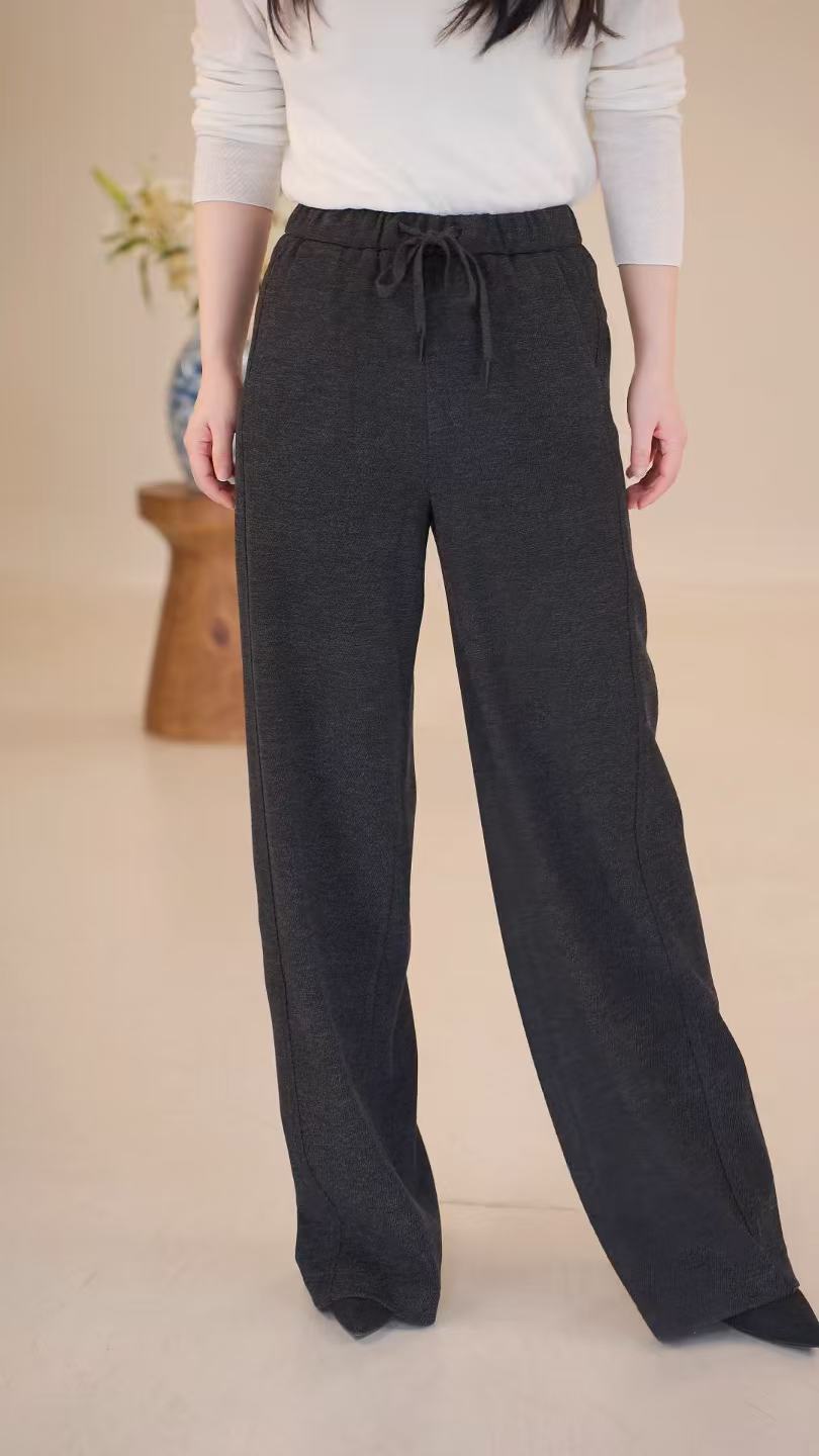 阔腿裤保暖工装风高弹秋冬休闲裤运动裤百搭（Z2205）