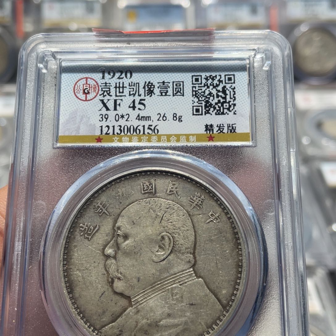 银九年精发银元银币6156