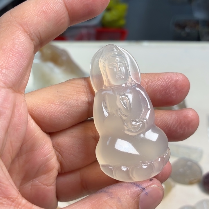 玛瑙/玉髓未镶嵌吊坠(不含链)