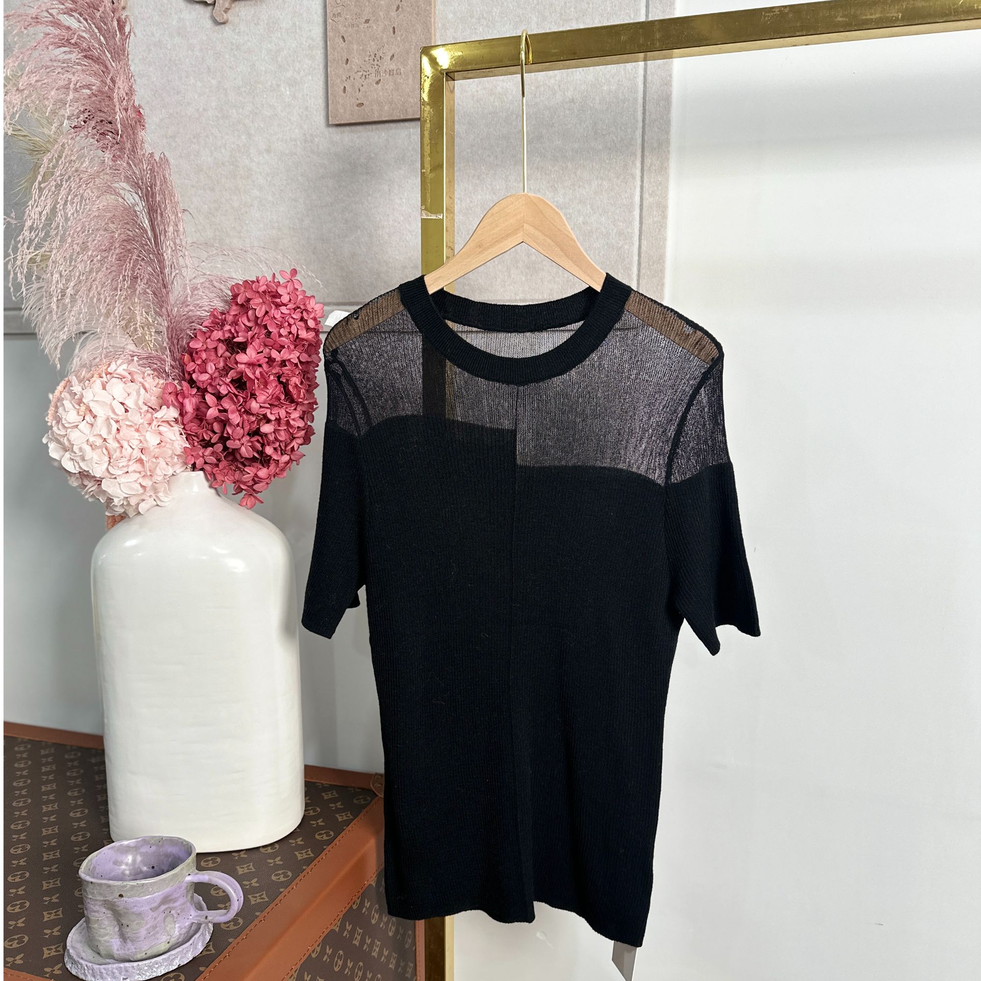 春季上新~时尚简约设计款短袖T恤 S9916