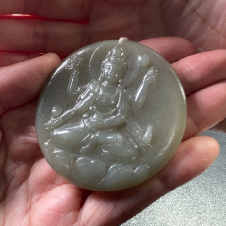 和田玉挂件未镶嵌