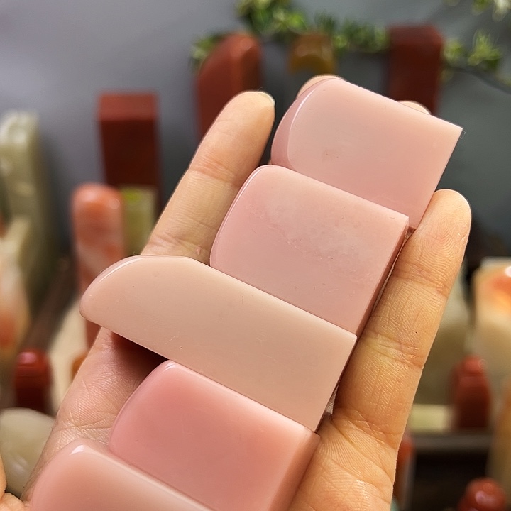 嵐***寿山石印石五个一组