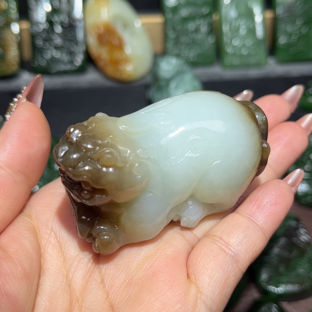 和田玉挂件未镶嵌