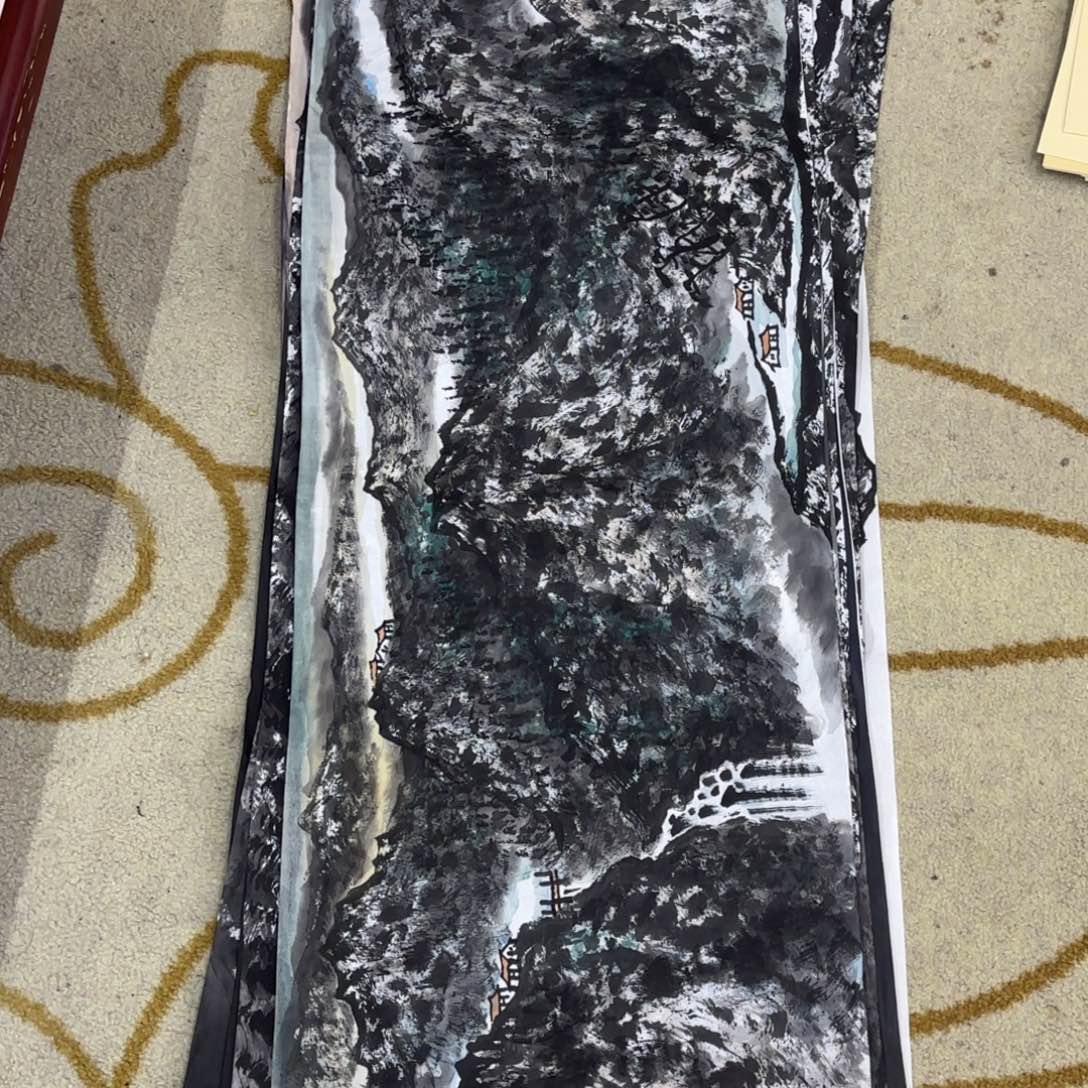 国画国画老师作品刘