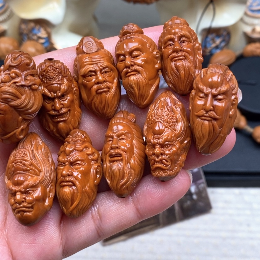 【闪购商品】橄榄核手串橄榄手工雕刻工艺