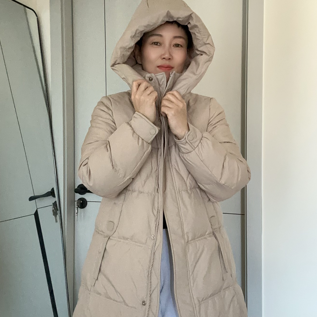 8668中长款女装百搭简约款