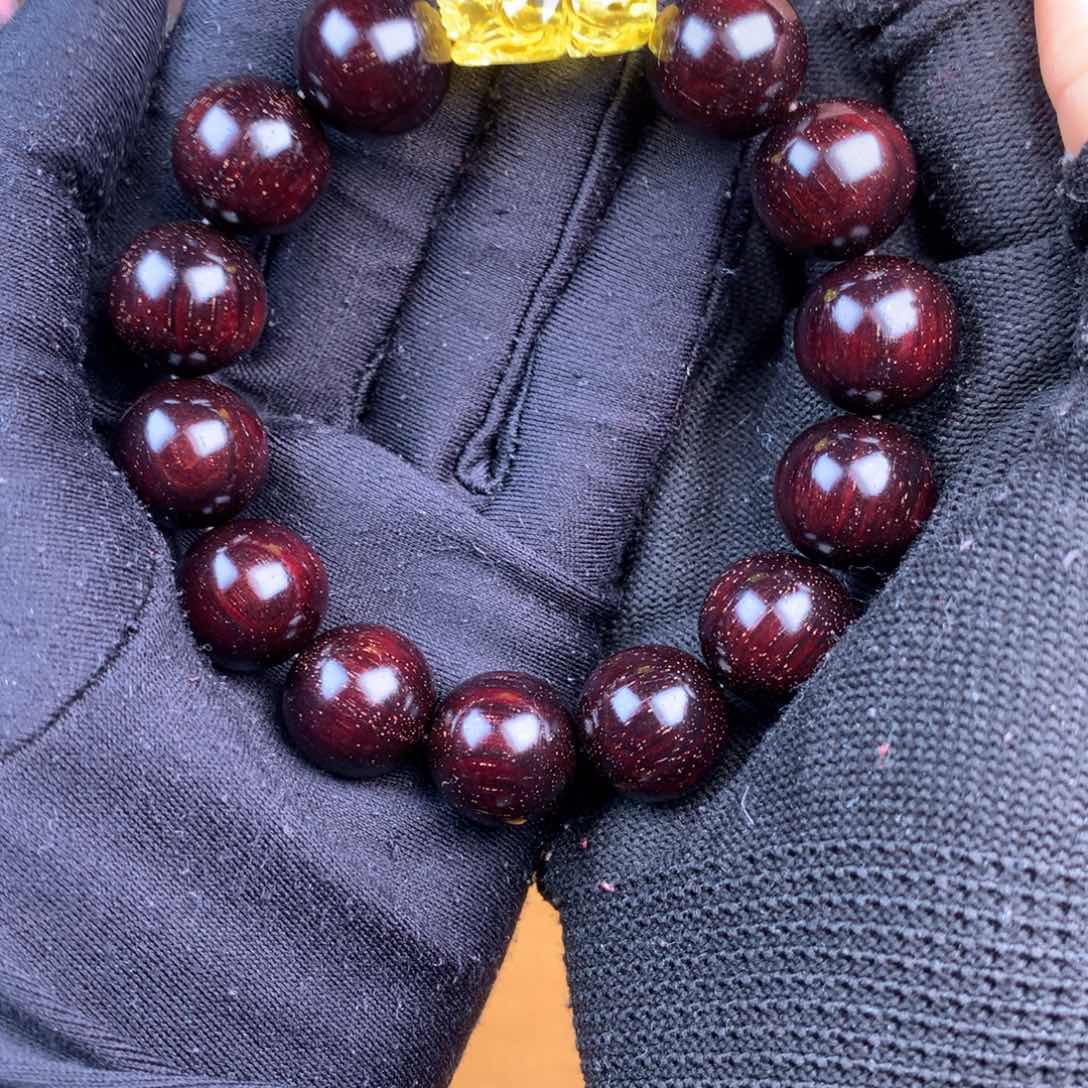 小叶紫檀手串/手链5**8檀香紫檀