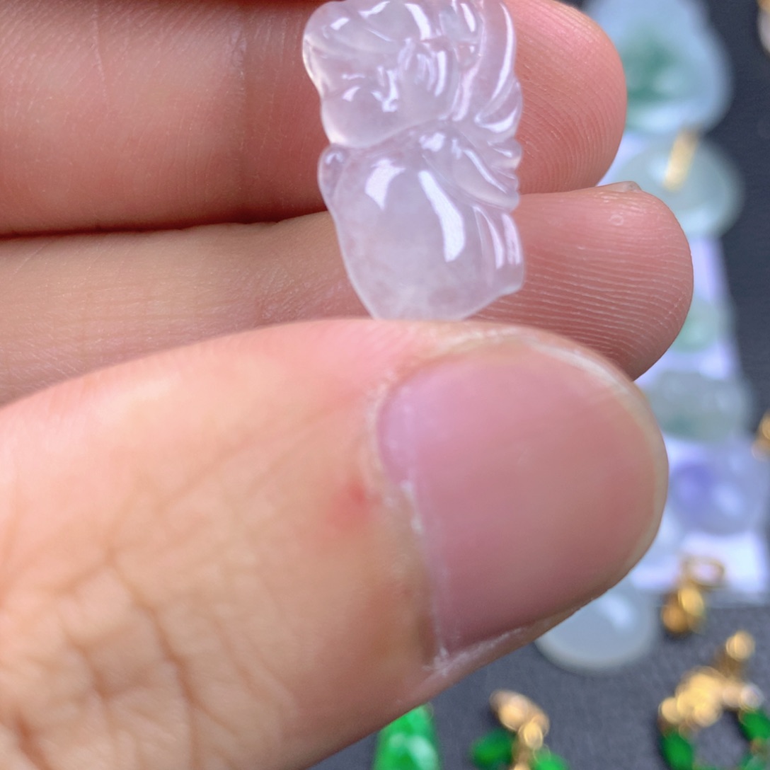 【闪购商品】翡翠18K金镶嵌颈饰翡翠