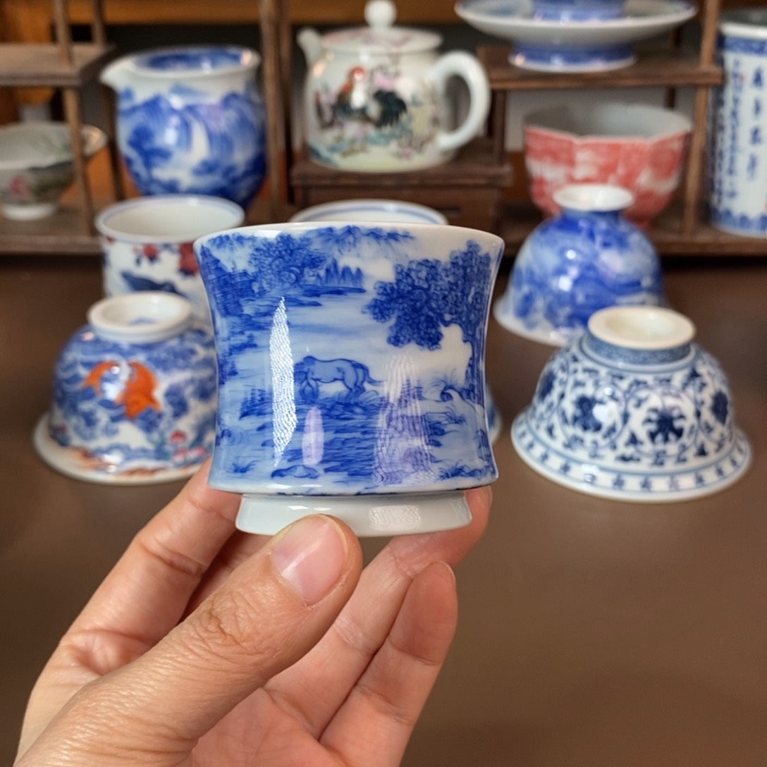 景德镇陶瓷手工手绘