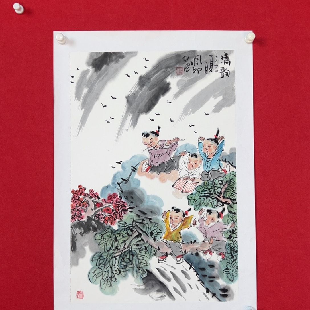 国画绘画国画作品