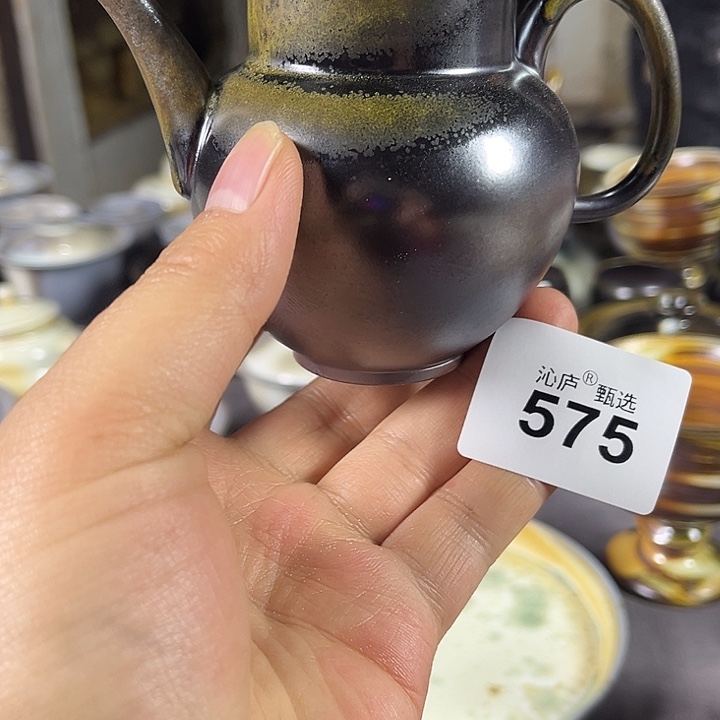 沁庐柴窑古法柴烧全手工茶具