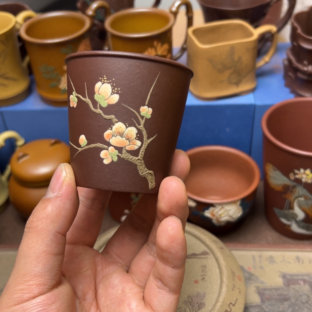 紫砂茶杯紫砂主人杯100cc