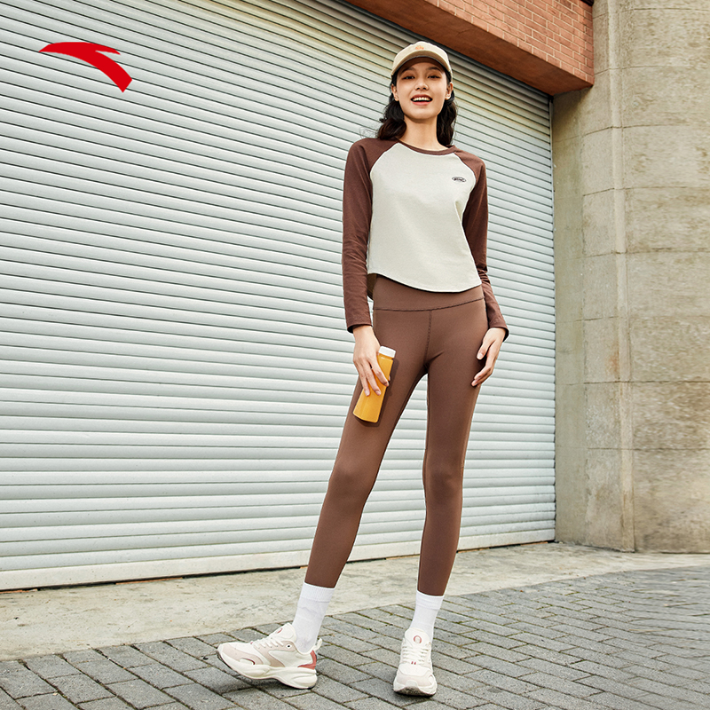 瑜伽裤女弹力外穿提臀紧身九分裤跑步健身运动长裤