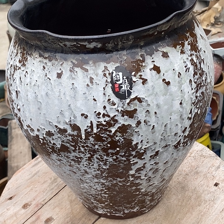 紫砂花盆紫砂瑕疵25.33花盆