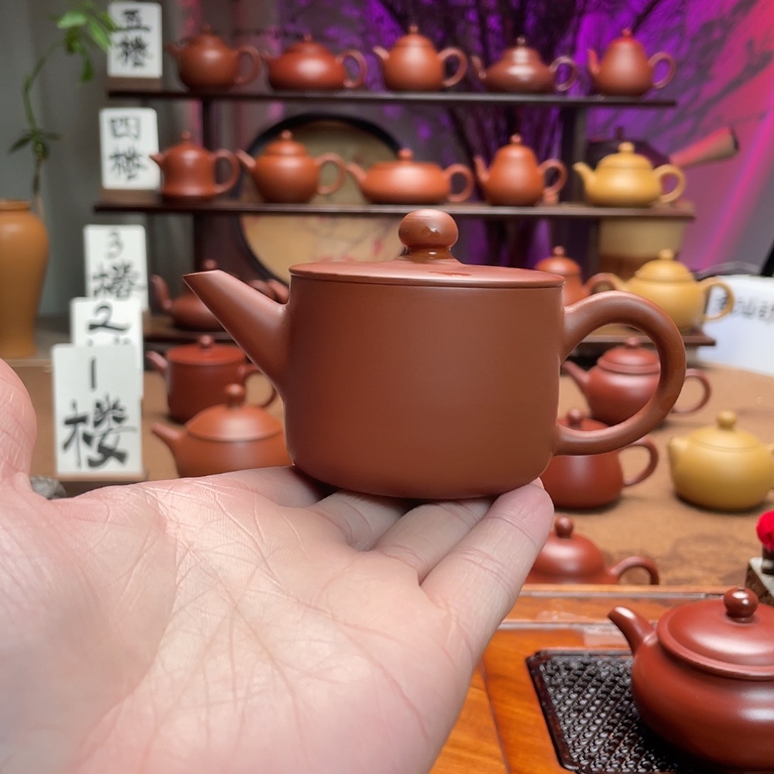 紫砂茶壶超薄汉瓦110c