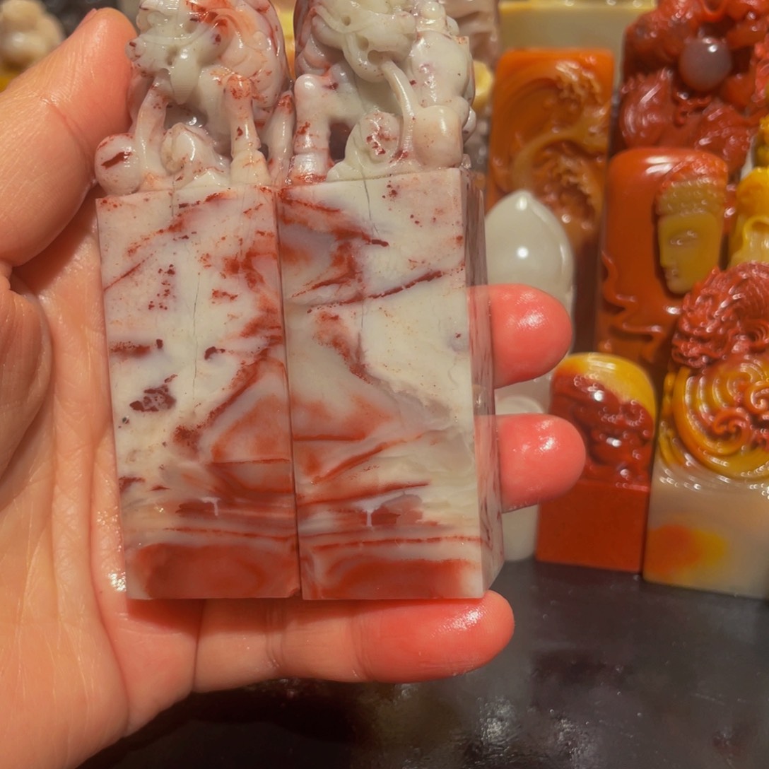 寿山石印石精美寿山