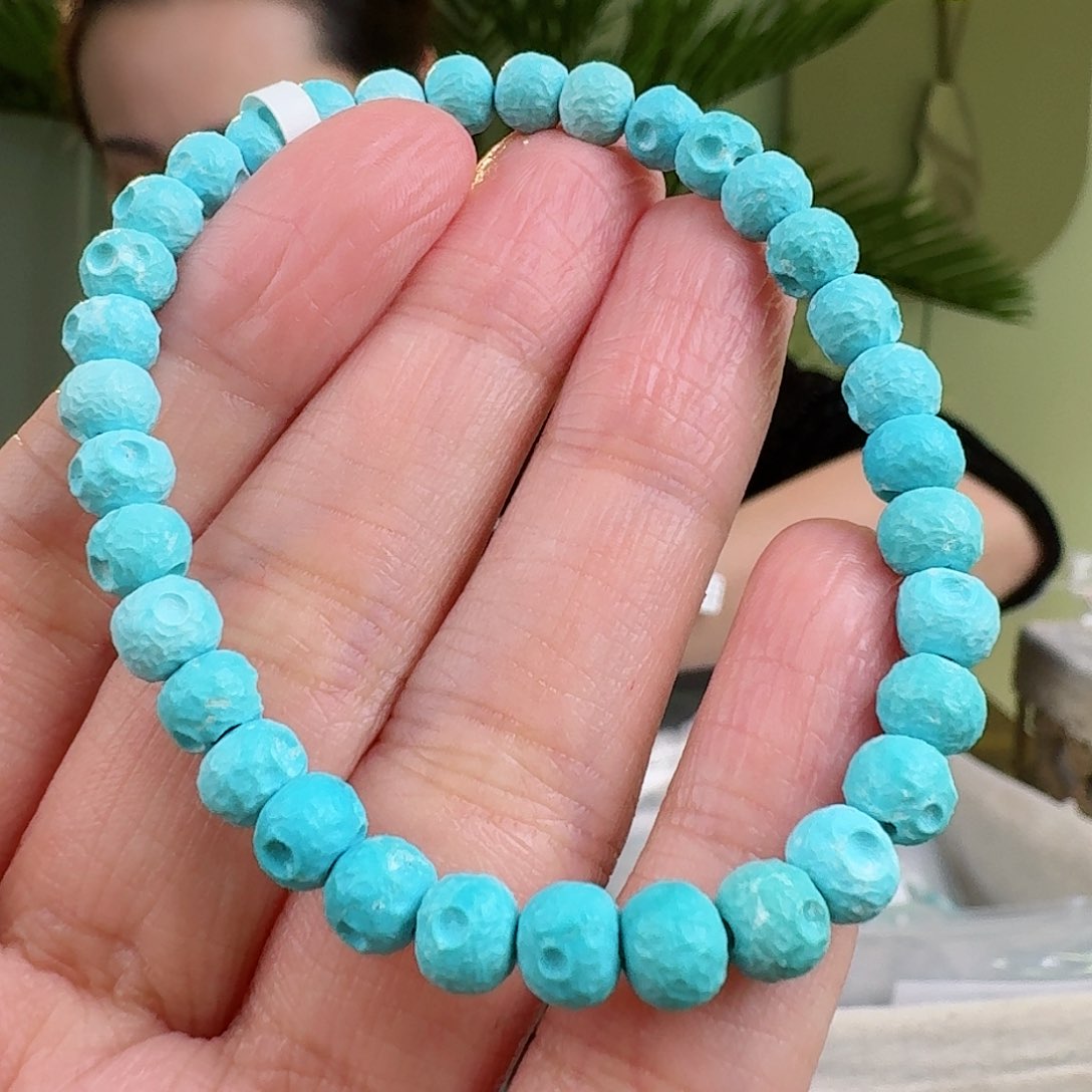 绿松石珠宝奇石未镶嵌