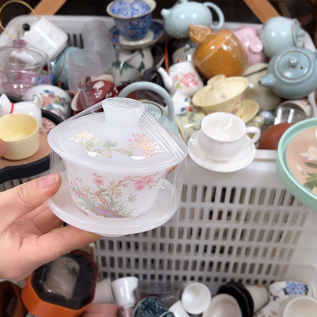 瓷片陶瓷茶具家用配件