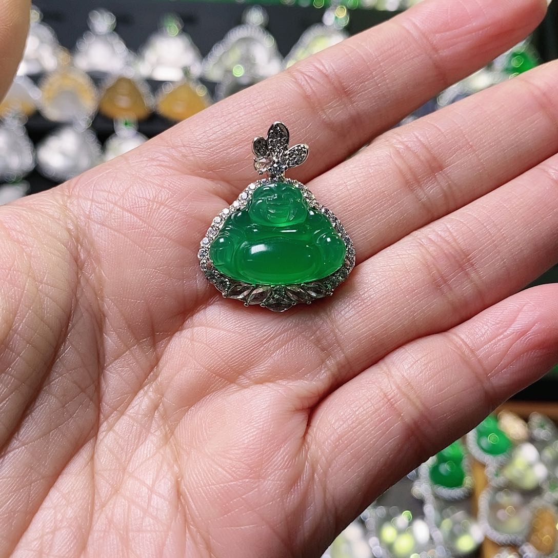 玛瑙/玉髓颈饰银S925镶嵌川**?