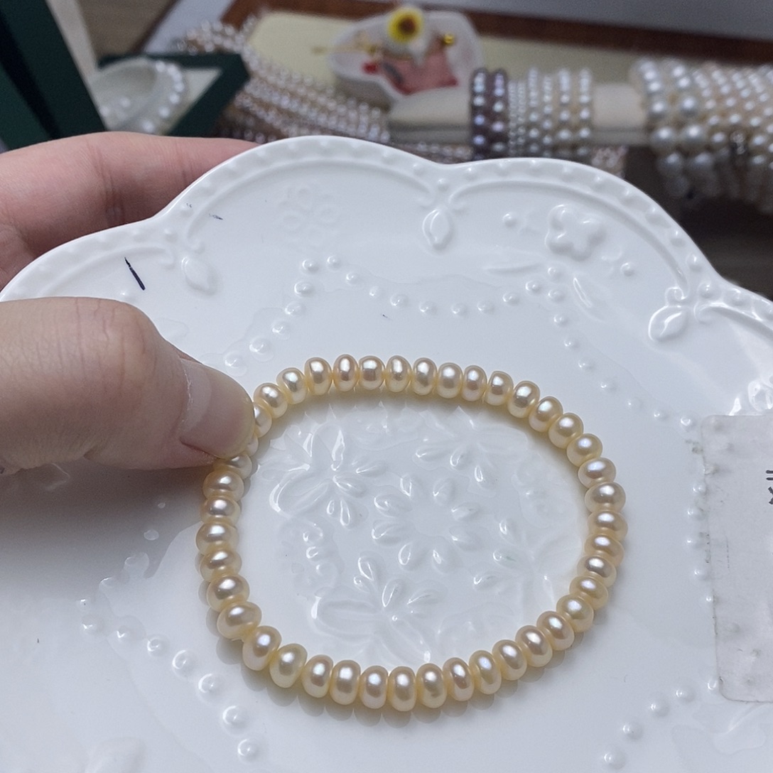 未镶嵌淡水珍珠手链