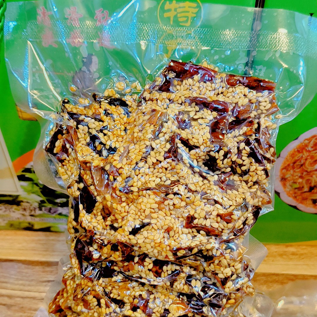 灵丘特产苦荞凉粉搭配酥脆辣椒段真空袋装开袋即食速食方便香