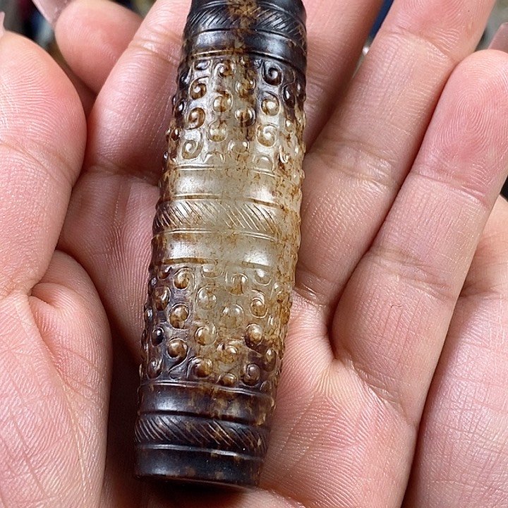 和田玉挂件未镶嵌润*