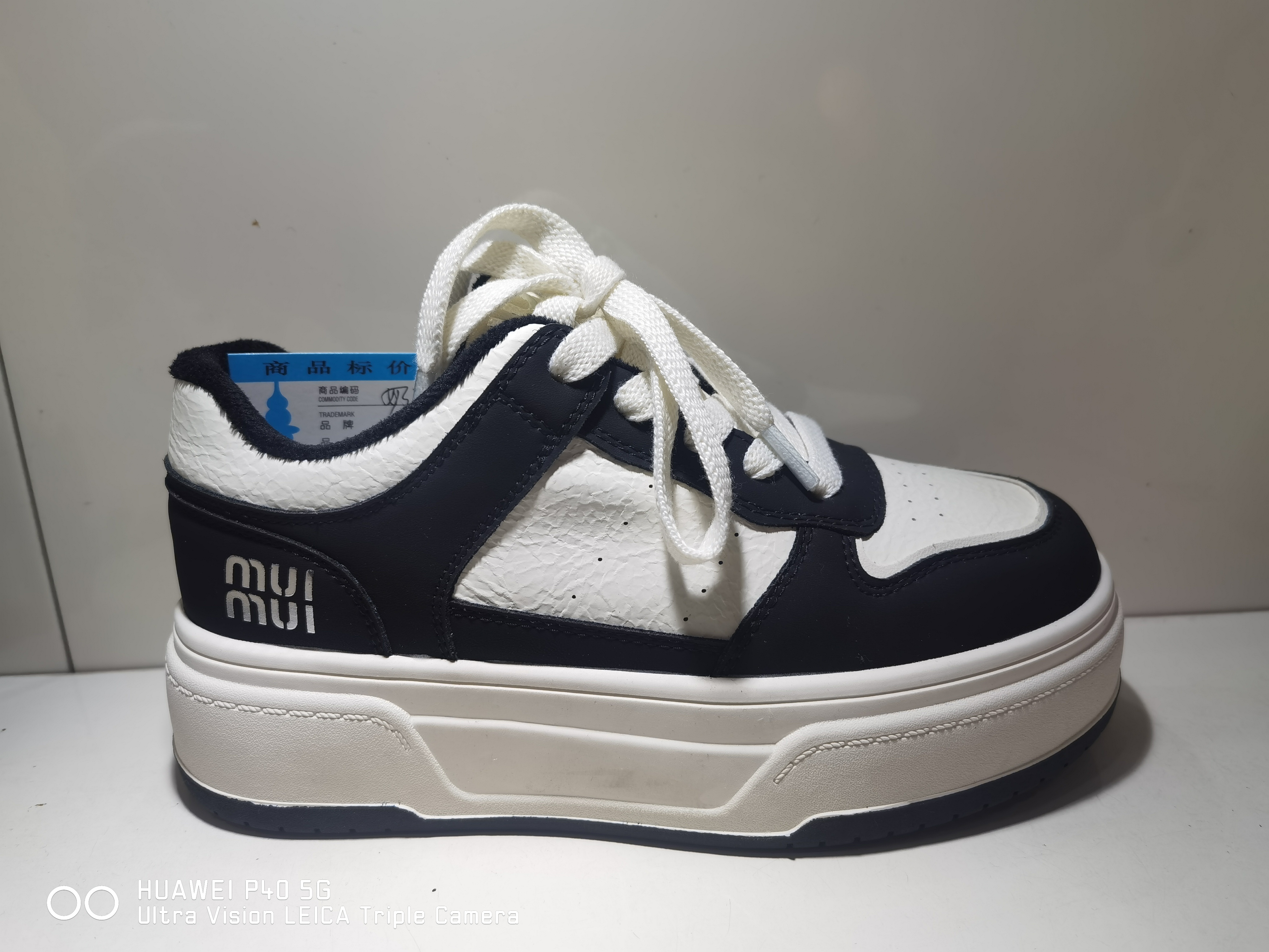 休闲板鞋小白鞋厚底夏季系带运动鞋白色板鞋女鞋休闲鞋