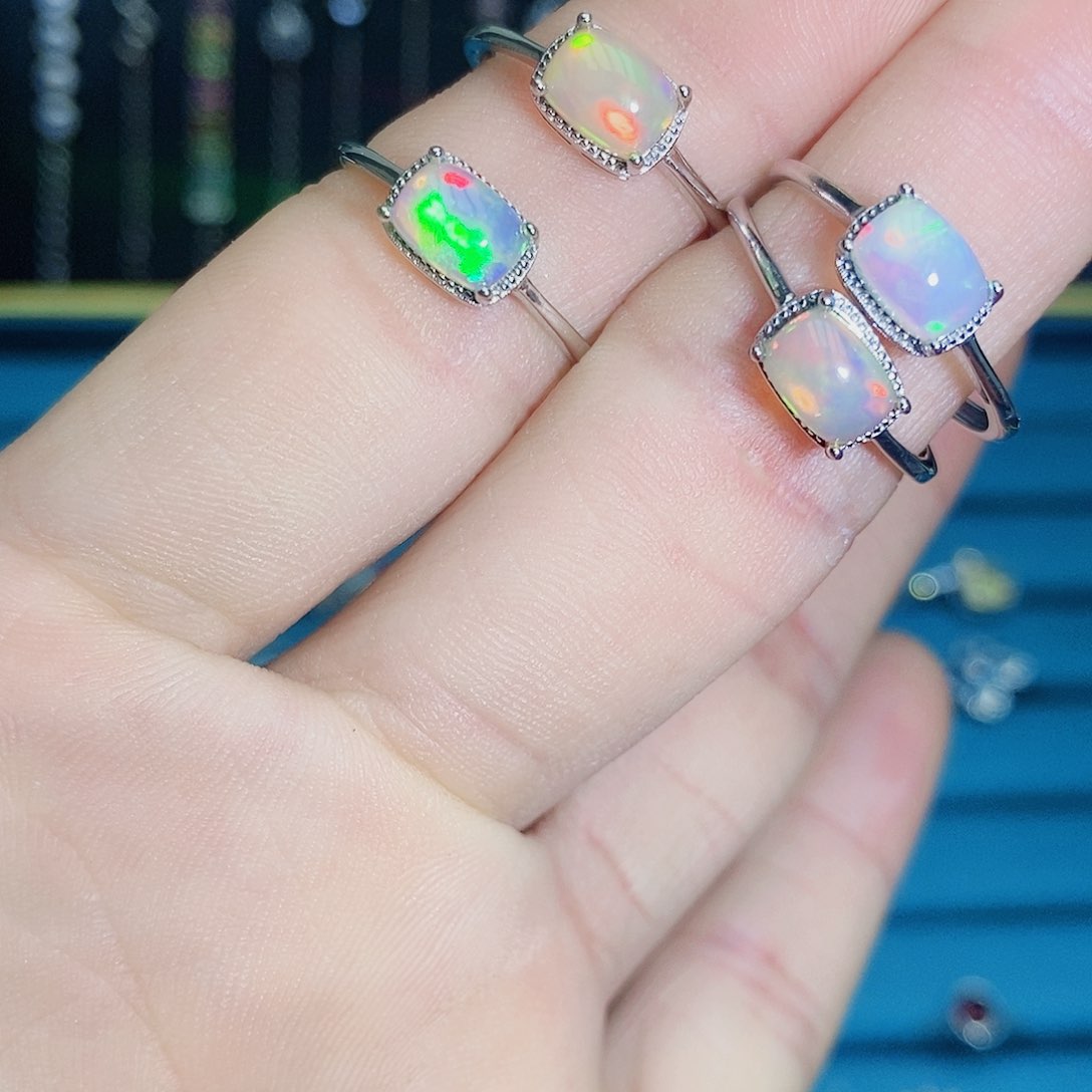 紫晶珠宝半成品银S925镶嵌