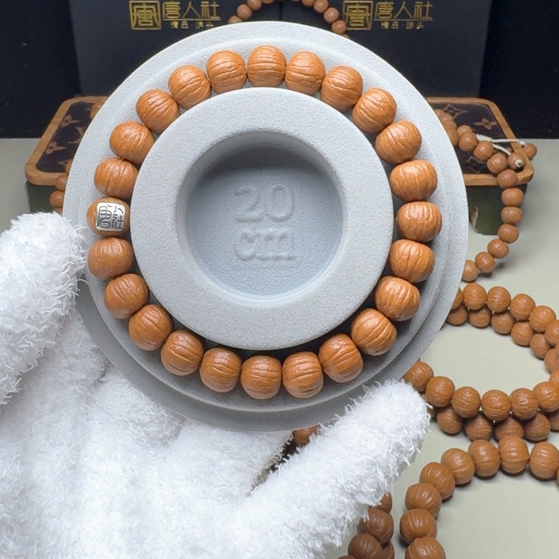 猴头核桃手串T***o11大尺寸银标款南瓜
