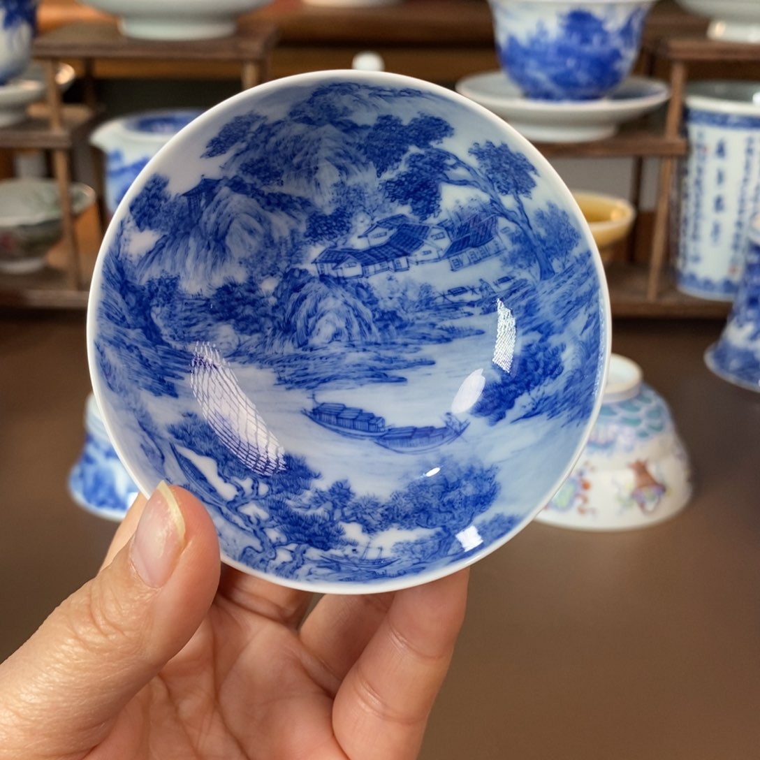 景德镇陶瓷手工手绘