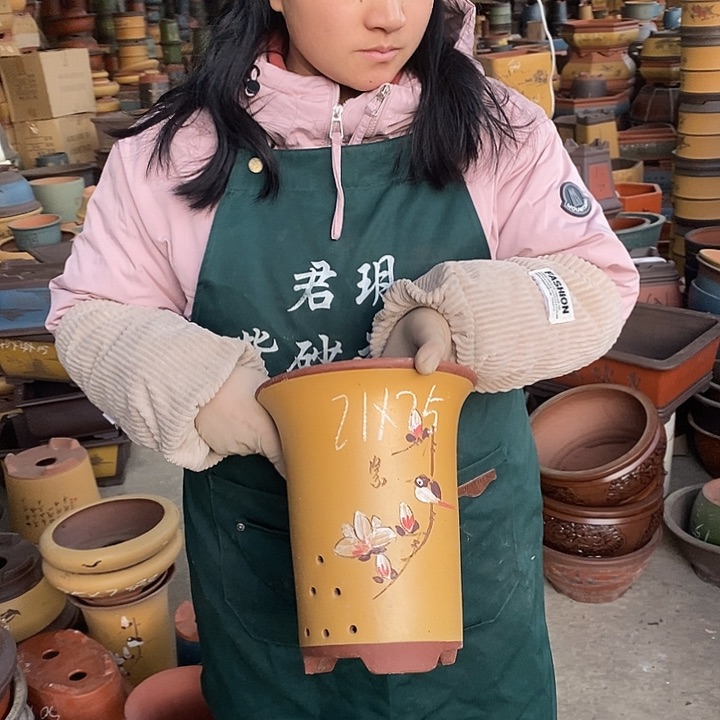 紫砂花盆紫砂花盆盆栽花卉苗木种植