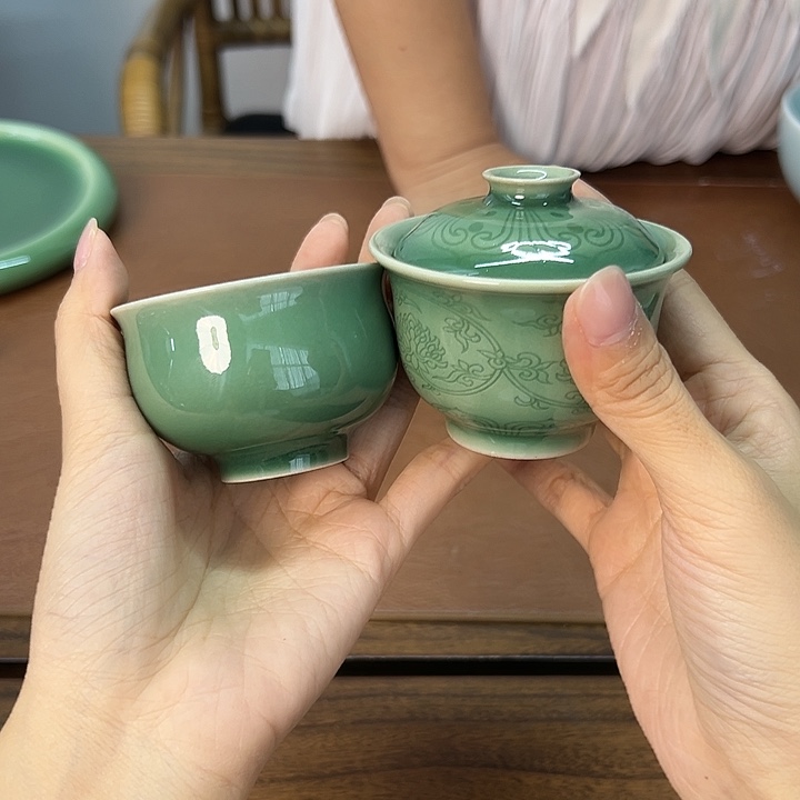 小米茶器龙泉云间青瓷