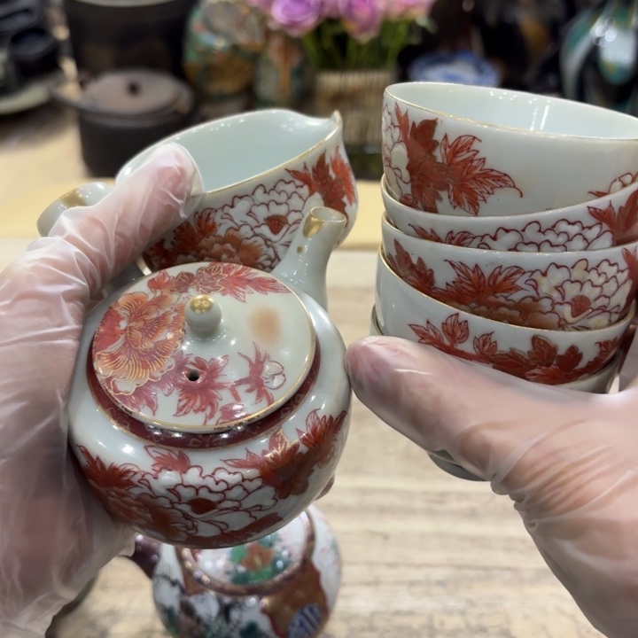 陶瓷古美术置物摆件